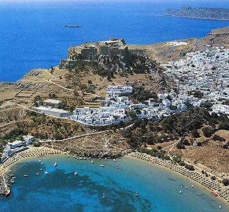 Next To Haraki Beach , Taverns Bars & 10 To Lindos Eksteriør billede
